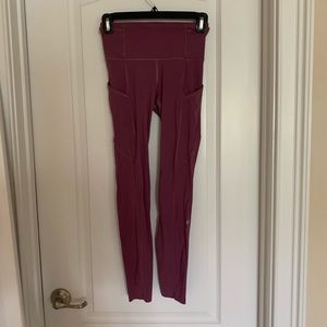 Plum Lululemon fast and frees